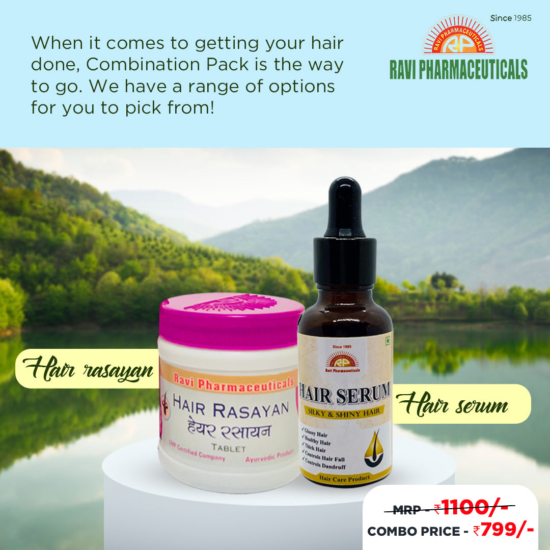 Hair Rasayan & Hair Serum Combo Pack